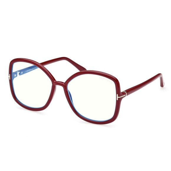 NEW TOM FORD BUTTERFLY WOMEN RED FRAME EYEGLASSES TOM FORD - Picture 1 of 3